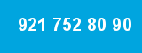 921 752 80 90 921 752 80 90